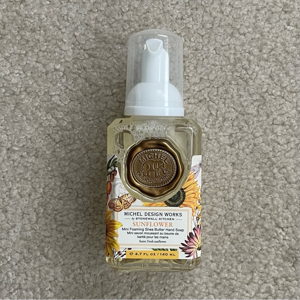 Michel Design Works Sunflower Mini Foaming Hand Soap